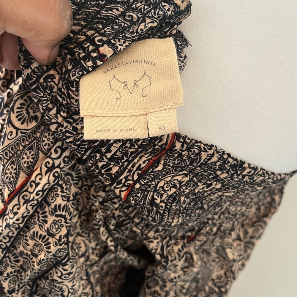 Anthropologie Vanessa Virginia Boho Blouse - Picture 6 of 9
